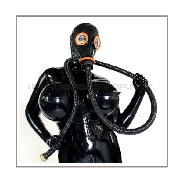 Unique and in stock: Demask Torpedotits-Catsuit in Size Female 4 - black